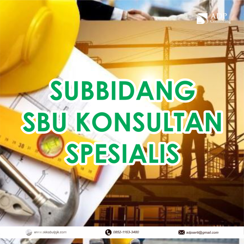 Subbidang SBU Konsultan Spesialis